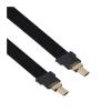 Aerial Photography of PTZ Bend FPV FPC Bend Gold-Plated HDMI Male to Male High-Definition Video Acquisition Cable(0.2M,D1-D1) view 1