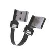 Ultra Thin Expansion Cable Ultra High Speed HD 2.0 Cable to Cable A Plug to Plug 90/270 Degree Angle Up/dow(50CM,AMUP-AMUP) view 3