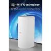 PUSOKEI 5G CPE Router with SIM Card Slot, WiFi 6 Router - 2.4G/5.8G Dual Band Wireless Internet, Built in 8 High Gain 4x4 MIMO Antennas, Connect to 32 Devices, for Home Office (White) view 2