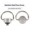 jiahesuw Quick Release Ball Head Lens Collar 1/4inch Camera Screw with Press Lock for DSLR Tripods Monopod Accessories view 4