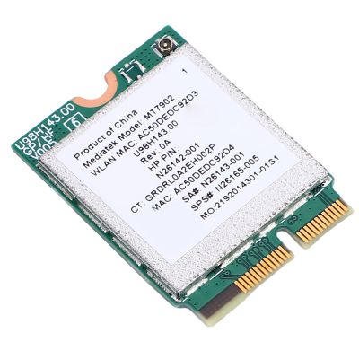 Zunate WiFi 6E Wireless Network Card for 10 11 M.2 NGFF 4200Mbps Tri Band 2.4GHz 5GHz 6GHz Adapter with 8dBi Antenna Bracket for Laptops