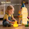 Daixinde Capybara Night Light for Kids, Cute Squishy Silicone Capybara Lamp, 50-Hour Rechargeable Bedside Light with Tap Control, 2 Brightness Levels, 30-Min Auto-Off Timer, Nursery Room Decor Gift view 3