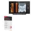 BoxWave Screen Protector Compatible With Humminbird SOLIX 12 G2 - ClearTouch Anti-Glare ToughShield 9H (2-Pack), Anti-Glare 9H Tough Flexible Film Screen Protector view 1