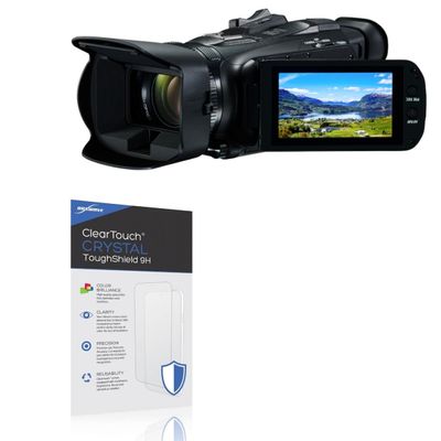 BoxWave Screen Protector Compatible With Canon XA55 - ClearTouch Crystal ToughShield 9H (2-Pack), Clear 9H Tough Flexible Film Screen Protector