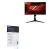 BoxWave Screen Protector Compatible With AOC CQ27G1 - ClearTouch Crystal ToughShield 9H (2-Pack), Clear 9H Tough Flexible Film Screen Protector view 1