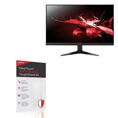BoxWave Screen Protector Compatible With Acer Nitro QG1 (QG271) - ClearTouch Anti-Glare ToughShield 9H (2-Pack), Anti-Glare 9H Tough Flexible Film Screen Protector