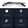 BONKZEBU Smart Glasses,Video Translation Function Polarized Smart Glasses,Stylish Appearance Intelligent AI Translation Glasses,for Social Travel (Gradient Color) view 2