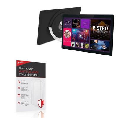 BoxWave Screen Protector Compatible With Allview Viva Home - ClearTouch Anti-Glare ToughShield 9H (2-Pack), Anti-Glare 9H Tough Flexible Film Screen Protector