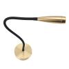 Saluaqui LED Gooseneck Wall Mount Reading Light Flexible 3W 200 Lm Output Wall Mounted Aluminum Lamp for Bedroom Dormitories view 2