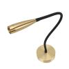 Saluaqui LED Gooseneck Wall Mount Reading Light Flexible 3W 200 Lm Output Wall Mounted Aluminum Lamp for Bedroom Dormitories view 3