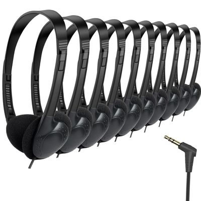 Waneni Kids Headphones Bulk 30 Pack for School Classroom Students Children Toddler Boys Girls Teen Adults