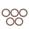 plplaaoo Imported Diving Scuba Equipment Underwater Cylinder Valve Adjuster FKM O Ring Maintenance Accessory Sealing Ring for Scuba Gear Underwater Camera Equipment 5PCS (9.25 * 1.78) view 3