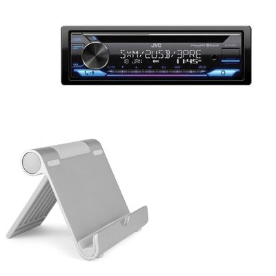 BoxWave Stand and Mount Compatible with JVC KD-T915BTS - VersaView Aluminum Stand, Portable, Multi Angle Viewing Sturdy