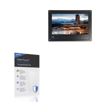 BoxWave Screen Protector Compatible With ToteVision LED-1562HDLX - ClearTouch Crystal ToughShield 9H (2-Pack), Clear 9H Tough Flexible Film Screen Protector