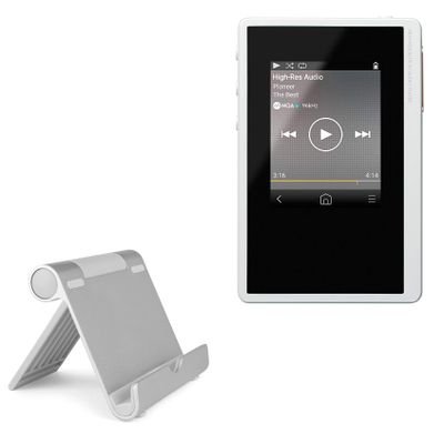 BoxWave Stand and Mount Compatible with Pioneer XDP-02U - VersaView Aluminum Stand, Portable, Multi Angle Viewing Sturdy