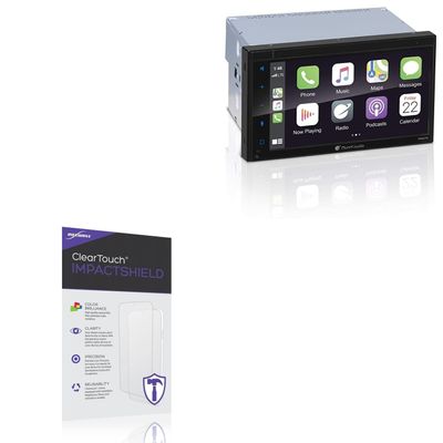 BoxWave Screen Protector Compatible With Planet Audio P9900CPA - ClearTouch ImpactShield (2-Pack), Impenetrable Screen Protector Flexible Film