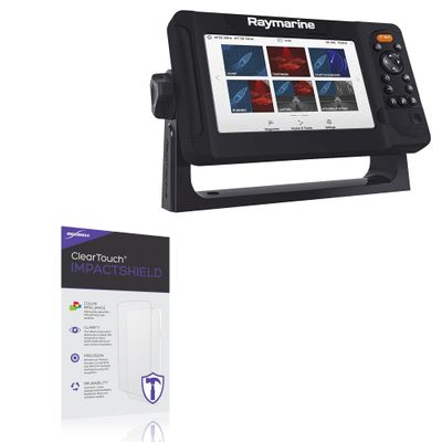 BoxWave Screen Protector Compatible With Raymarine Element 7 HV - ClearTouch ImpactShield (2-Pack), Impenetrable Screen Protector Flexible Film