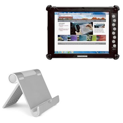 BoxWave Stand and Mount Compatible with RuggedBook PC-752 - VersaView Aluminum Stand, Portable, Multi Angle Viewing Sturdy