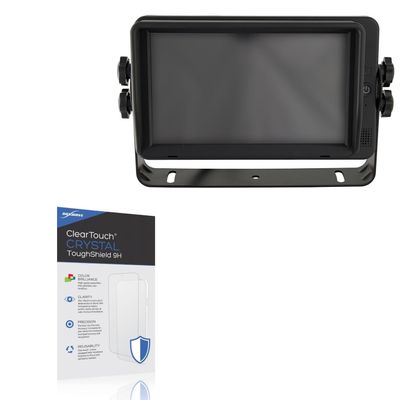BoxWave Screen Protector Compatible With iBeam TE-4HCM-S - ClearTouch Crystal ToughShield 9H (2-Pack), Clear 9H Tough Flexible Film Screen Protector