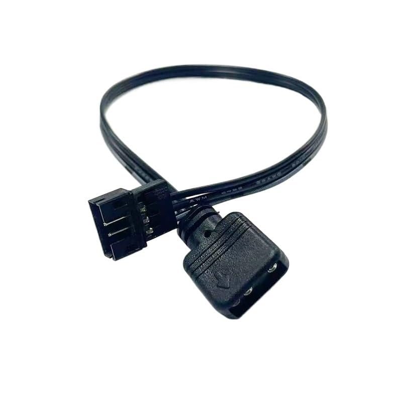 VSVAKHXC R5 Converter Cable Adapter 5V 3Pin to 6Pin to 4 Pin Cooling CPU Fan Controller Extend Cable(R5 3Pin)