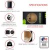 12" Single Competition Ported Sub Box Speaker Enclosure Vented 12" Car Audio Subwoofer Box with Custom Caution Design view 3