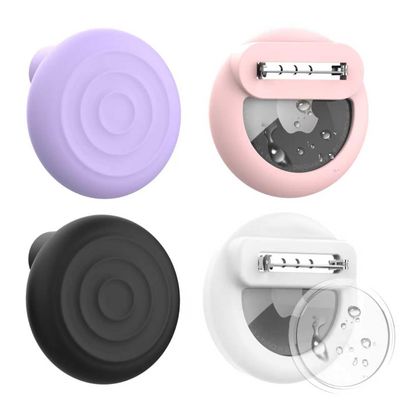 4 Pack Compatible for Air Tags Apple (Gen1&2) Kids Hidden, Airtag Holder for Kids, AirTag Hidden Kids Holder with Invisible Pin, Anti Lost, for Children, Elderly, Clothing
