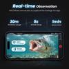 2026 Upgrade Version Canfish CF1 Underwater Fishing Camera,1080P Full HD Portable Video Fish Finder,APP Remote Control Real-time Observation,Fish Coming Reminder Fishing Camera (Silver) view 2