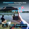 2026 Upgrade Version Canfish CF1 Underwater Fishing Camera,1080P Full HD Portable Video Fish Finder,APP Remote Control Real-time Observation,Fish Coming Reminder Fishing Camera view 4