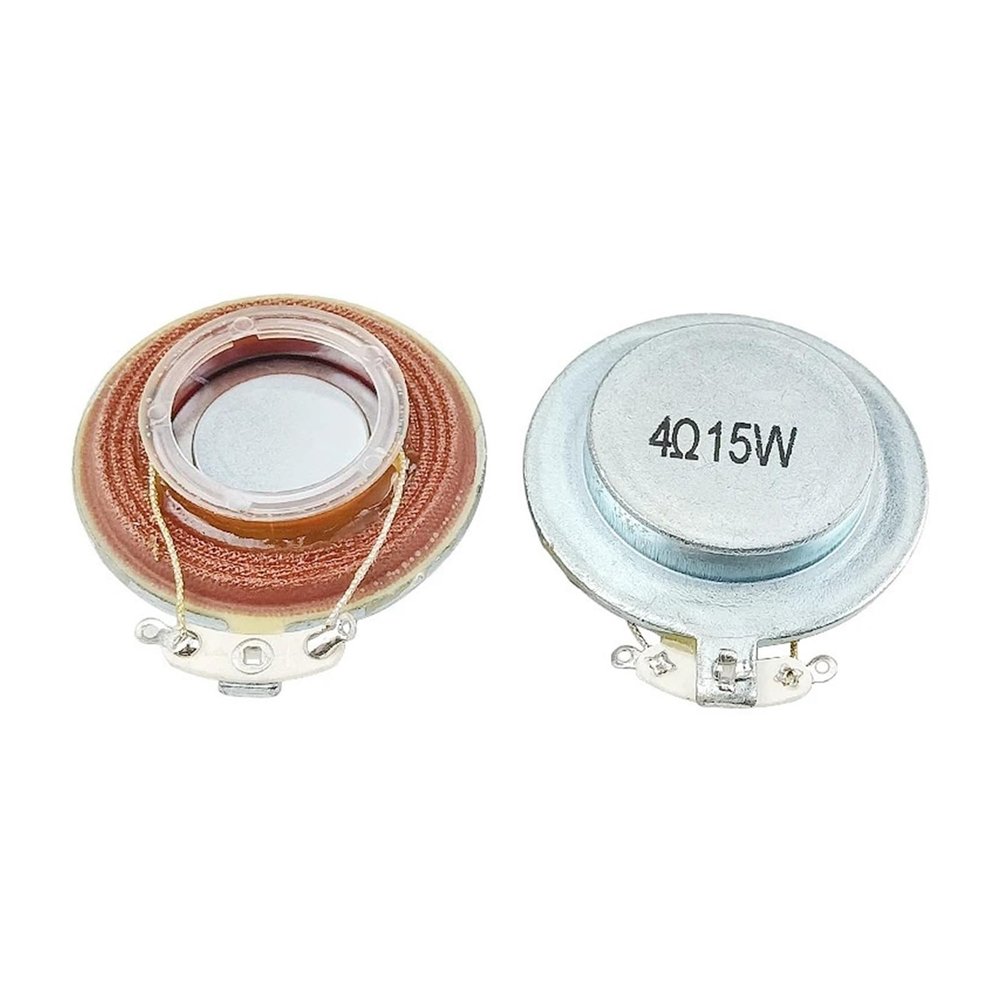 ZVHZQEMMT 1.75 INCH 4OHM Portable Resonance Vibration Speaker 25 Core Woofer Voice Coil Mini Plane Loudspeaker 15W 2PCS Lucky