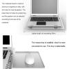DOJBK Laptop Wall Mount, Wall Mount Adjustable Laptop Stand, Full Motion Articulating Notebook Tray, Vented Cooling Platform, with Mouse Tray, Weight Capacity 8KG, for Office, Workstation view 4