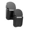 2Pcs Portable Foldable Laptop Stand Invisible Cooling Stand Height Adjustable Metal Laptop Tablets Desk Mount view 1