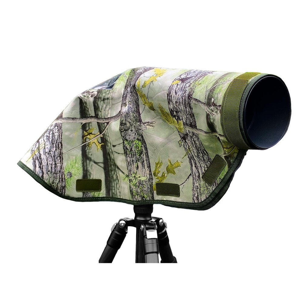 Camera Rain Cover with Openable Viewing Window & Strap Mountable Design,Waterproof Camera Raincoat Sleeve Protector (XXL)