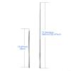 5.6m/18.4ft Telescopic Antenna 201 Stainless Steel Telescoping Aftermarket Antenna For Ham Radio Antenna, M10 Thread view 3