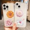 100 Pieces Colorful Flower Stickers for Laptop,Aesthetic Lifelike Clear Flowers Decals for Water Bottles,Journals,Spring Party Favors Gifts Waterproof Self-Adhesive Transparent PET Sticker (Flower) view 2
