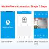YUEHISY WiFi Action Camera, Phone Transfer via App, 180 Panoramic View, 1080P HD, Night Mode, 128G Support view 4
