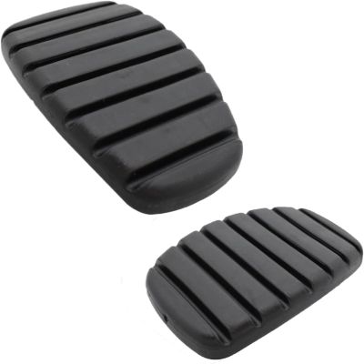 2Pcs Car Brake Clutch Pedal Rubber Pad Cover for Renault for Megane for Laguna for Clio for Kangoo for Scenic for Espace for Modus Car-Styling Accessories