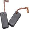 2 Pcs Carbon Brush CB351 CB350 6.5x11x25mm with Auto Stop 197244-2 for Electric Rotary Hammer HR4011C HR4001C 3210FCT view 1