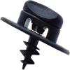 4X Oval Hole Ring Screw Buckle Clamp Toggle Grip Floor Mat Clips Carpet Fixing Grip Turn Twist Lock for Vw for Audi for Skoda for Seat view 1