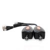 Ubxvamm Coaxial Transmission Video Power 2 in 1 BNC Transmitters Signals Systems CCTV Camera 400M view 4