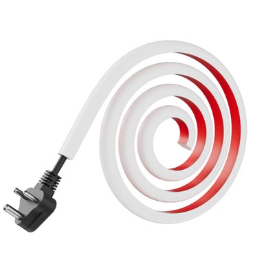 Cord Hider for Wall Mounted TV,39" One Cable Cover with Side Open, Flexible Silicone Wire Raceway Management,Self-Adhesive Cord Organizer,Wire Concealer Channel, White