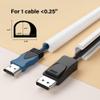 Cord Hider for Wall Mounted TV,39" One Cable Cover with Side Open, Flexible Silicone Wire Raceway Management,Self-Adhesive Cord Organizer,Wire Concealer Channel, White view 2