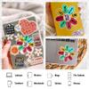 (3Pcs-3") You are Unique Enough Worthy Loved Stickers Flower Bible Verse Motivational Mental Health Waterproof Die-Cut Vinyl Stickers for Laptop Water Bottle Cars Decal Birthday Gifts 3 Inches view 3