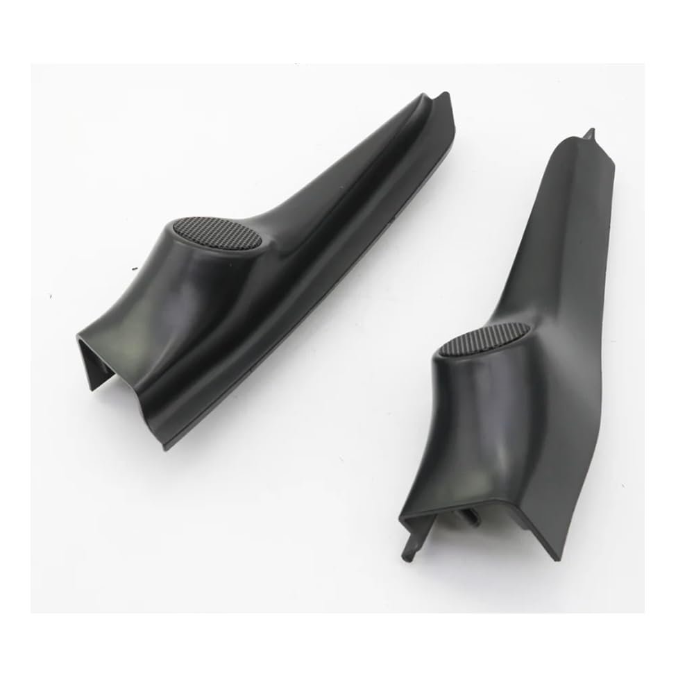 1 Pair Car Front Left and Right Door Tweeters Triangle Speakers Grilles Cover Panel Trim Frame Mount for Toyota Previa Estima 2006-2017