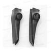 1 Pair Car Front Left and Right Door Tweeters Triangle Speakers Grilles Cover Panel Trim Frame Mount for Toyota Previa Estima 2006-2017 view 2