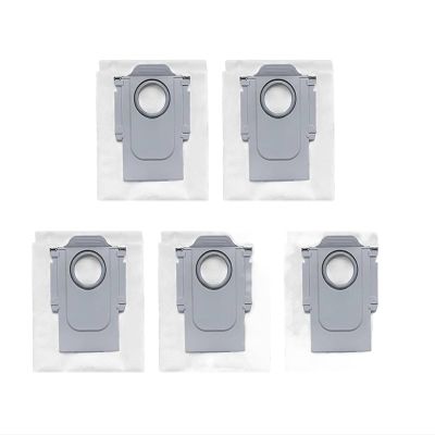 Drenxkilzh Dust Bag Compatible for Roborock P10 / Q Revo Sweeping Robot Vacuum Cleaner Replacement Parts Washable Cloth Dust Bags Accessories(5PCS)
