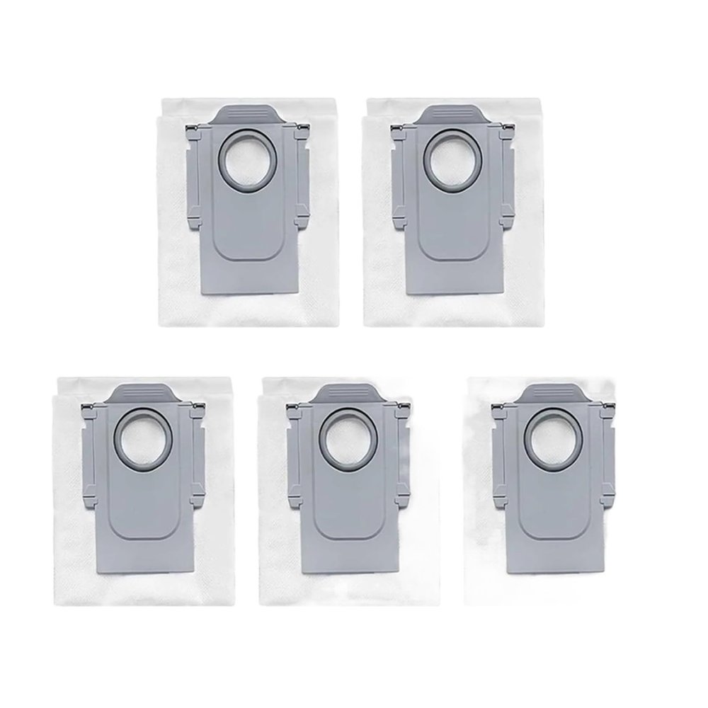 Drenxkilzh Dust Bag Compatible for Roborock P10 / Q Revo Sweeping Robot Vacuum Cleaner Replacement Parts Washable Cloth Dust Bags Accessories(5PCS)