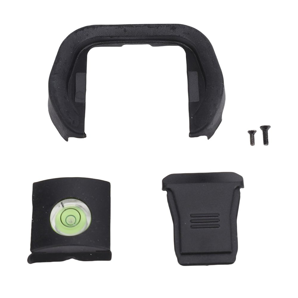 Zopsc Camera Eye Cup Viewfinder with Hot Shoe Cap for R5 R6, Viewfinder Cover Eyepiece Eyeshade, Bubble Spirit Level Kit for Photography Enthusiasts, Professionals