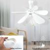 DHNDSDP Solar Fan with Remote Control 6/10w Solar Panel 6V Usb Ceiling Fans 6 Pieces Inserted ABS Blades Can Be Use for 8 Hours view 4
