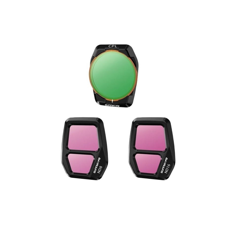Filters Set,Compatible for AIR 3S Filter HD Optical Glass Lens CPL/ND8/ND16 Accessories