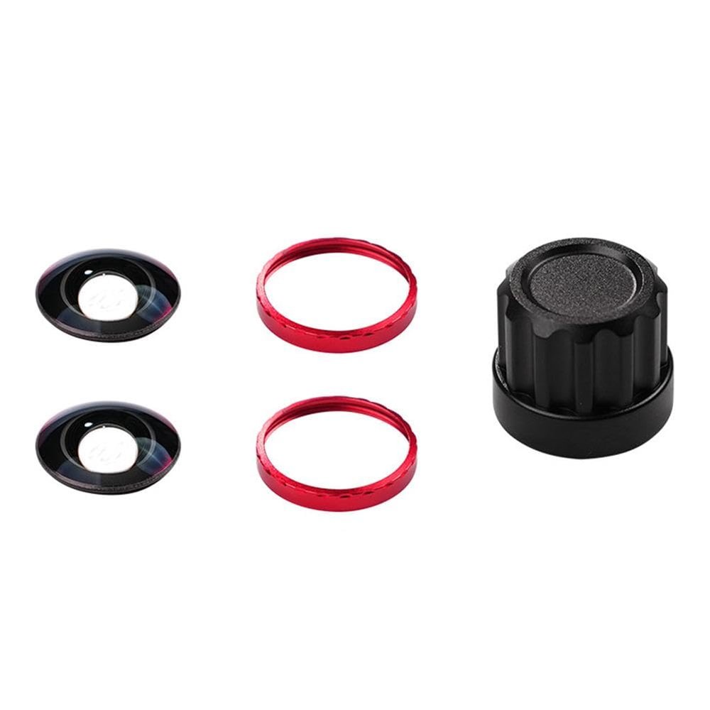 360 X5 Accessories, 360 X5 Detachable Lens Kit, 360 X5 Replacement Lens Kit, 360 X5 Lens Guard (red Ring 2pcs)